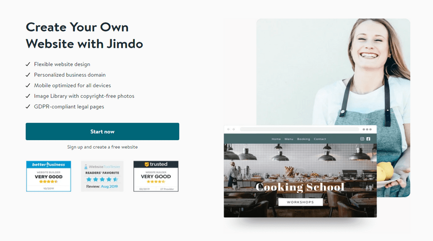 cheapest website builders jimdo blog