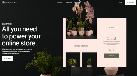 cheapest website builders squarespace ecommerce