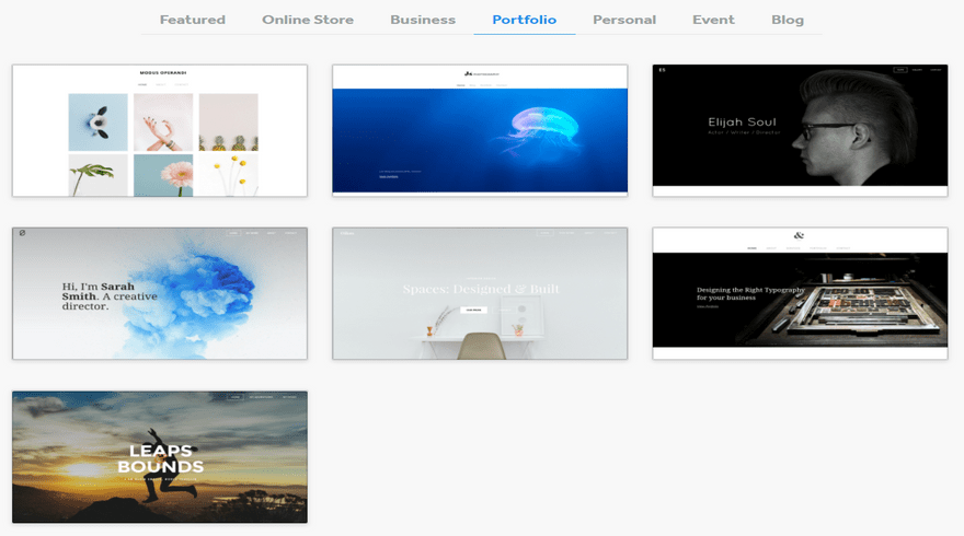 cheapest website builders weebly portfolios