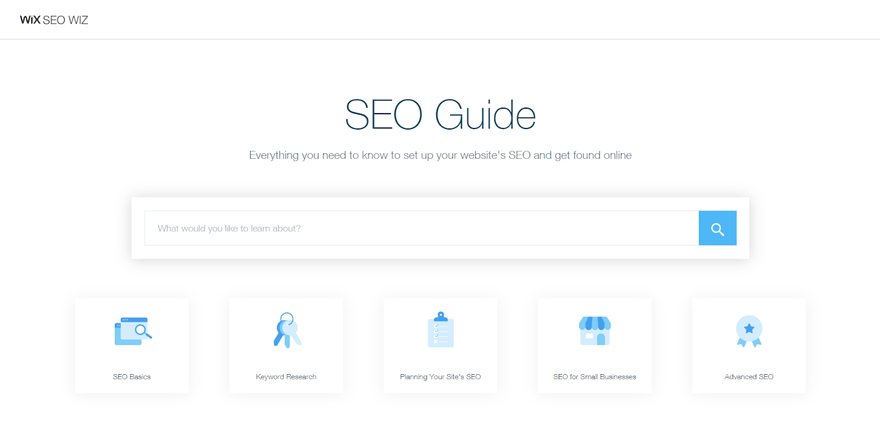 wix seo guide