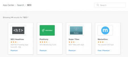 weebly app center seo apps