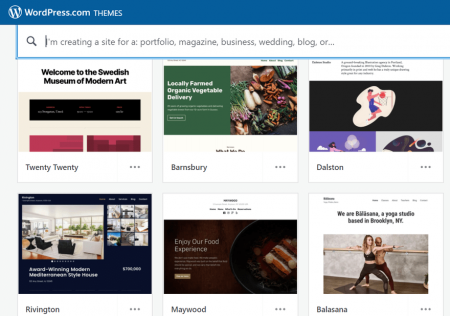 wordpress.com themes