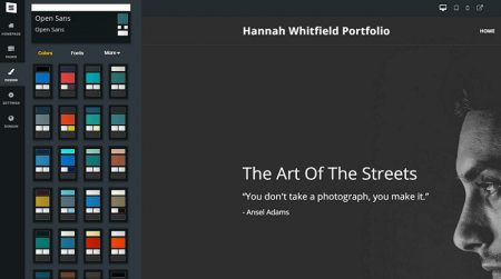 site123 website customization