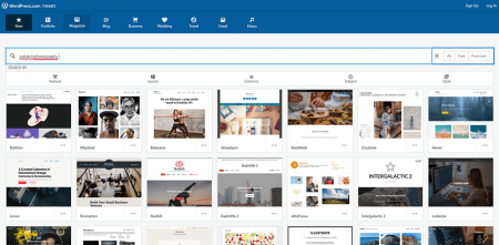 wordpress.com photography templates