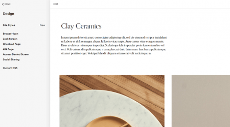 squarespace website editor