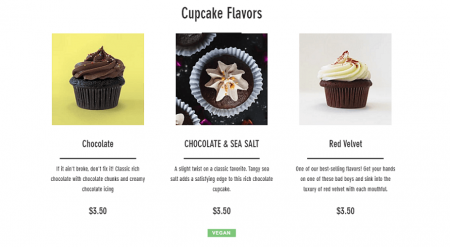 wix menu creator is built-in