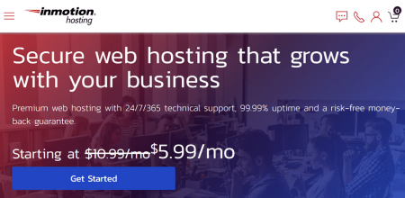 inmotion small business host
