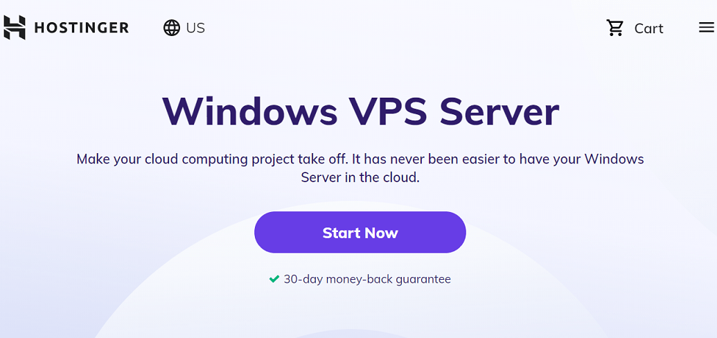 hostinger windows server hosting