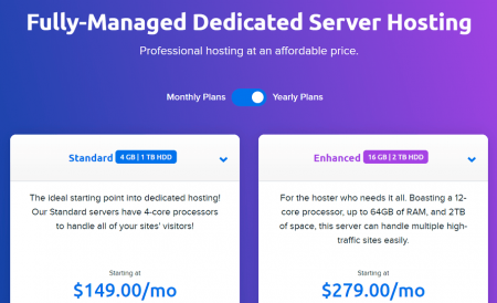 dreamhost dedicated hosting plans