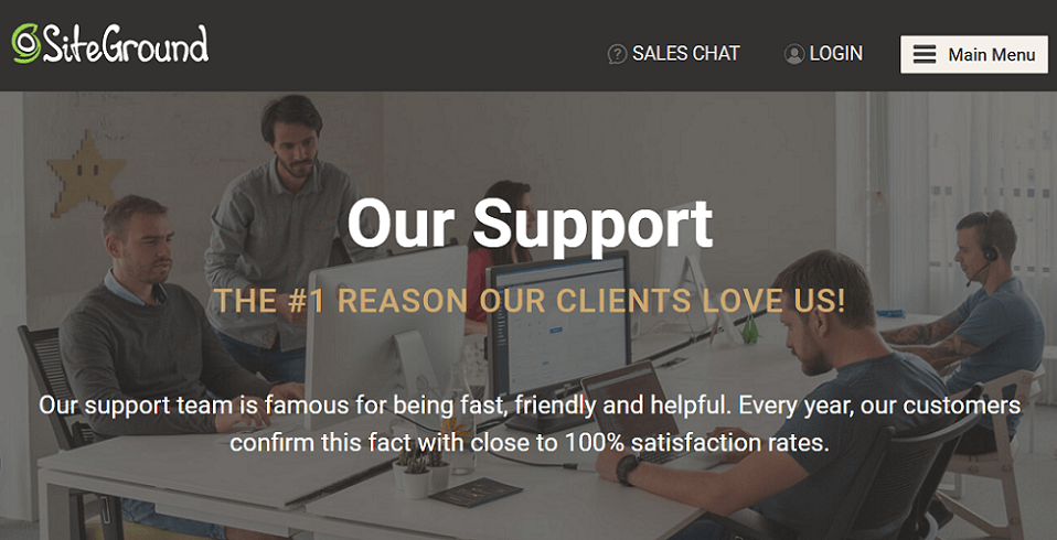 siteground customer support