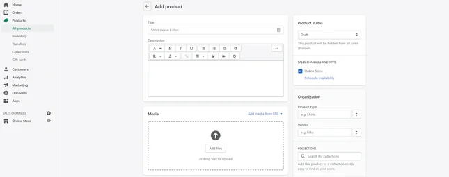Add Products