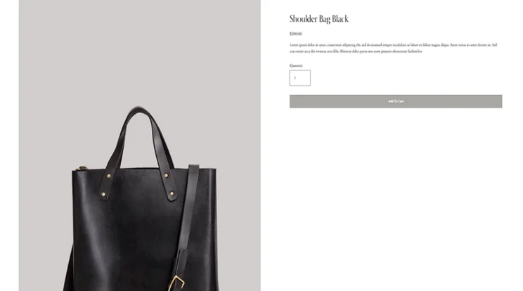 squarespace tresoire template