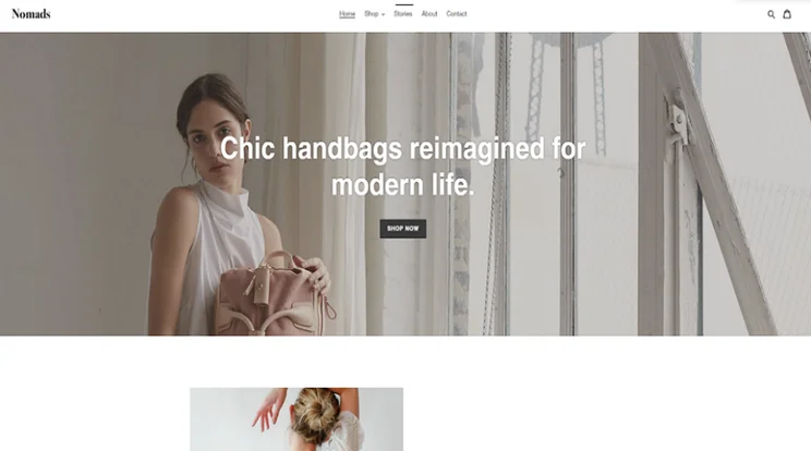 shopify debut theme