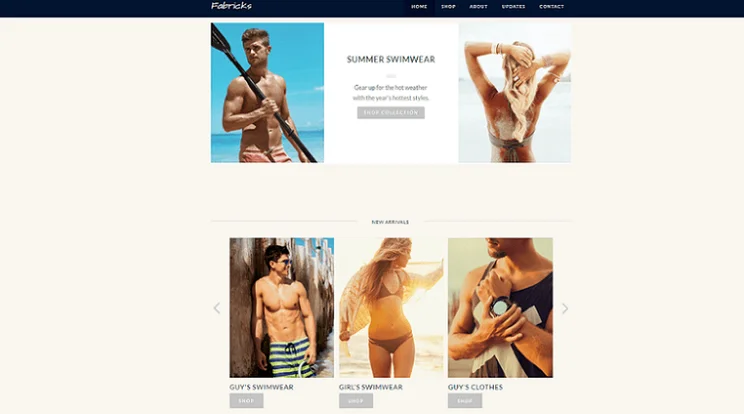 weebly dusk theme