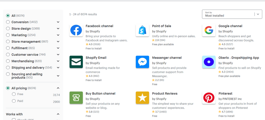 Best Ecommerce Software