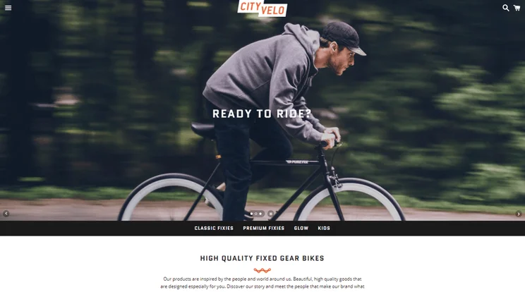 full width header image