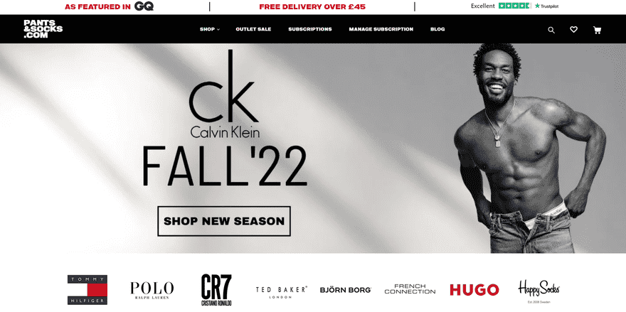 15bestshopifystorespantsandsocks pants and socks landing page