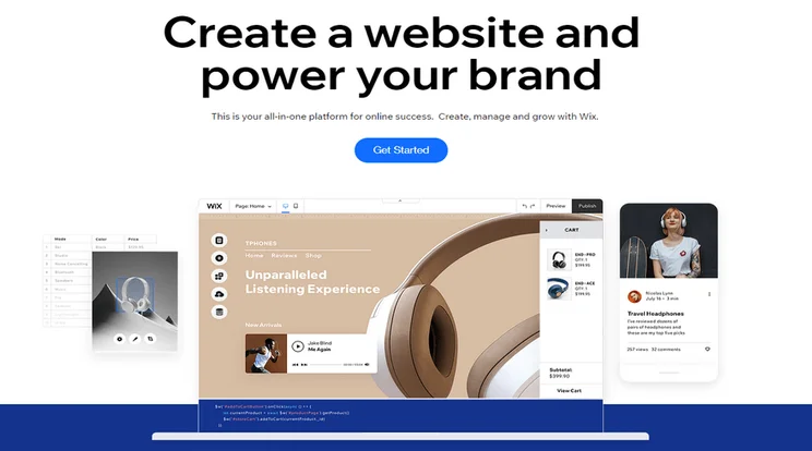 Getting started with Wix