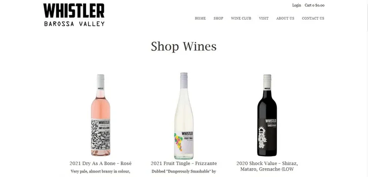 Whistler Wines showcases its stunning bottle designs in style