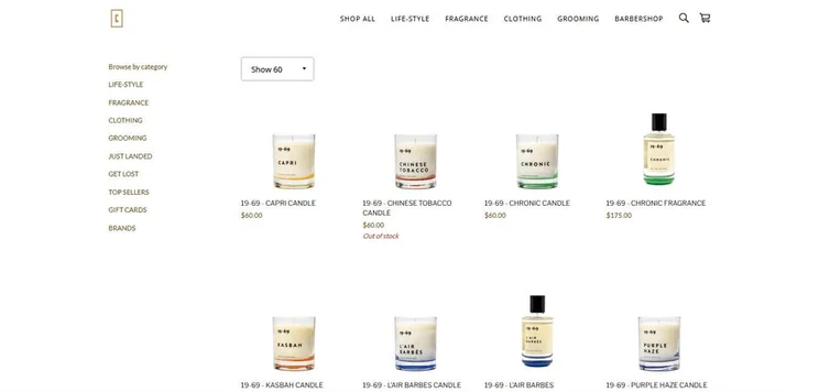 Curriculum&rsquo;s shop page allows you to select the number of products per page, for easy navigation.