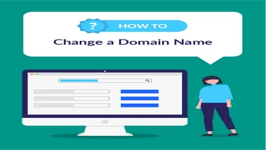 how to change a domain name