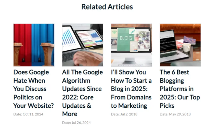 four related articles