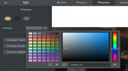Weebly Change Color Scheme