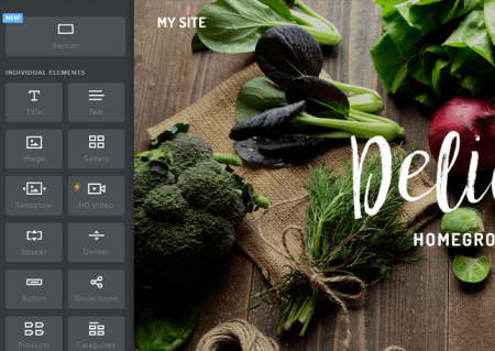 Weebly Add Section