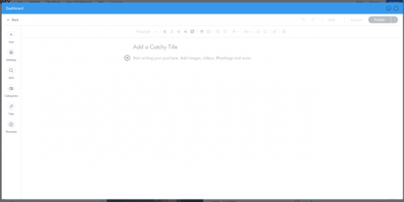 Wix Add Blog Post