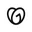 GoDaddy logo black swirl