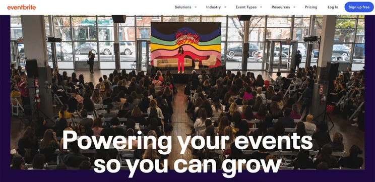 about us page example eventbrite