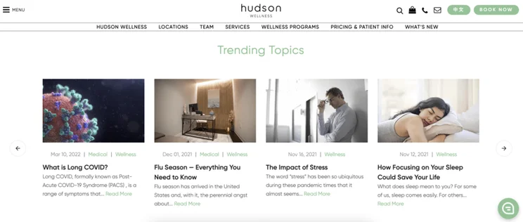 Hudson Medical blog