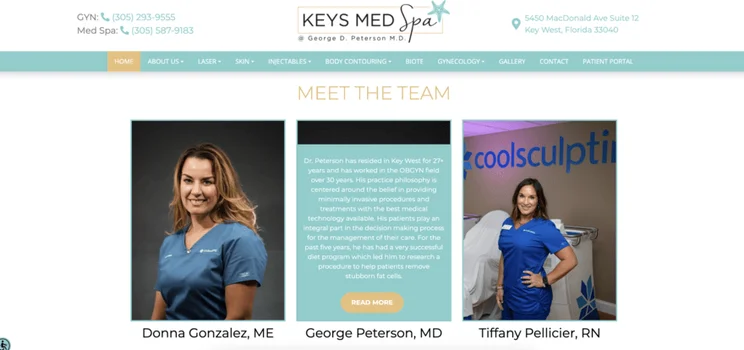 Keys Med Spa team