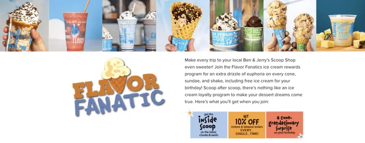 Ben & Jerry&rsquo;s Flavor Fanatics scheme