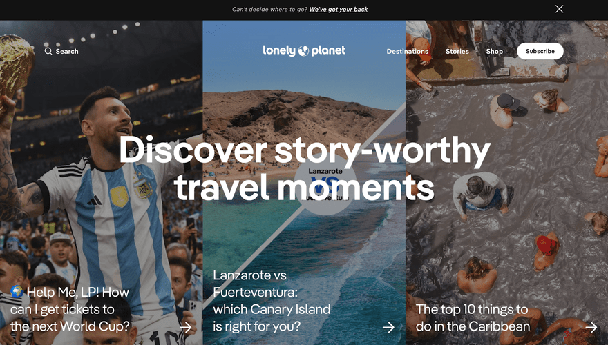 discover travel site