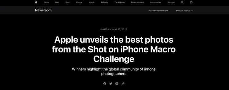 Apple&rsquo;s Shot on an iPhone campaign