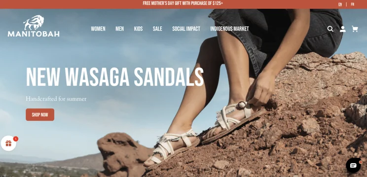 Manitobah website