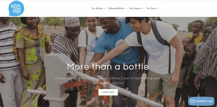 Give me tap website