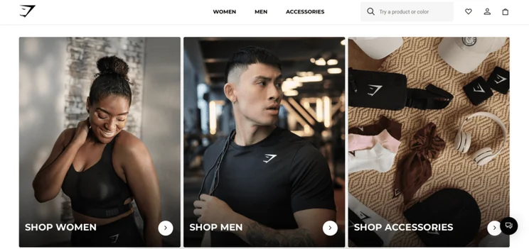 Gymshark website