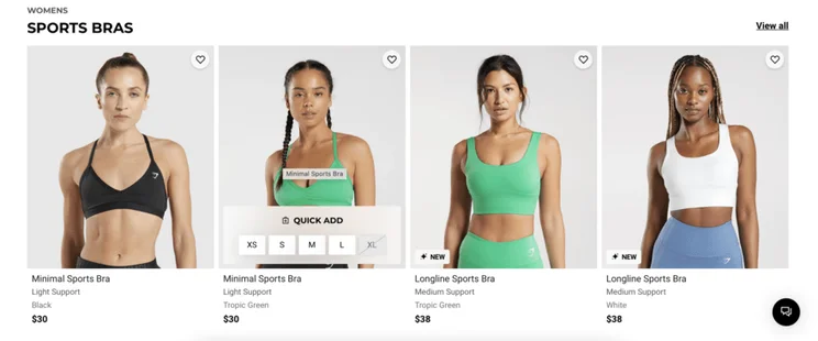 Gymshark website