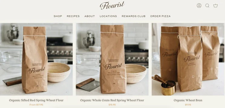 Flourist website
