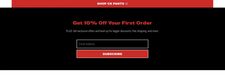 Pants and Socks website