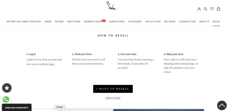 Suta website