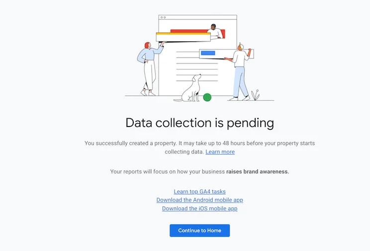 GA4 screenshot data collection pending