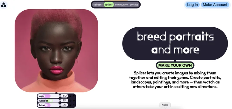 Artbreeder AI