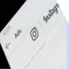 Close up creating an ad on instagram