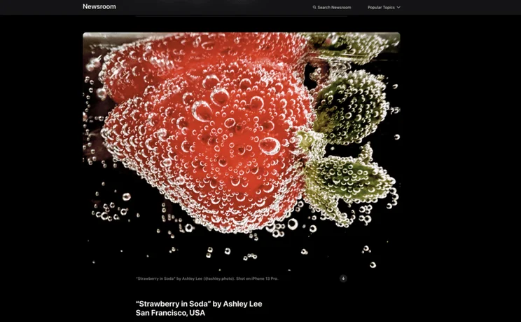 Apple shot on an iphone campaign