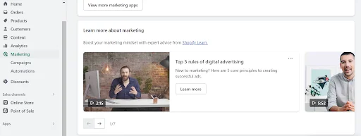 a page in a help guide with a video tutorial