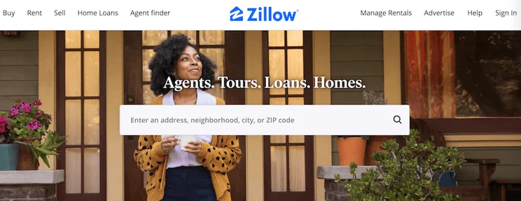 Zillow real estate investor website screenshot 2