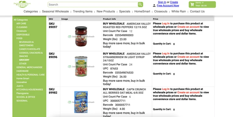 International Wholesale